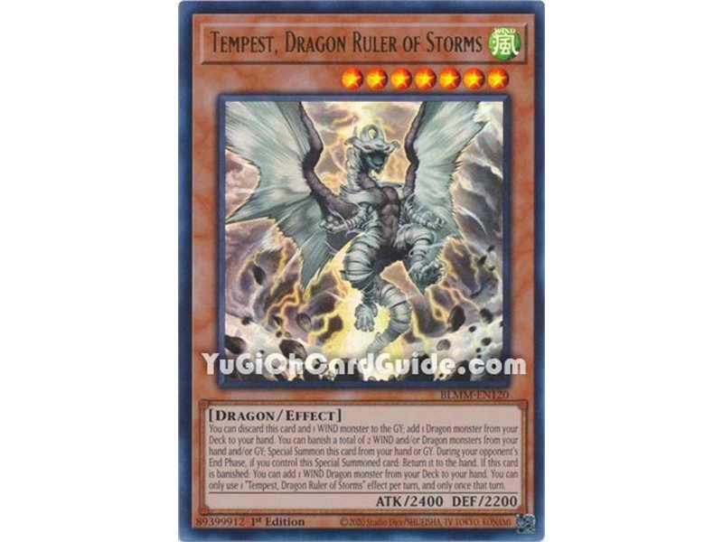 Tempest, Dragon Ruler of Storms (Ultra Rare)