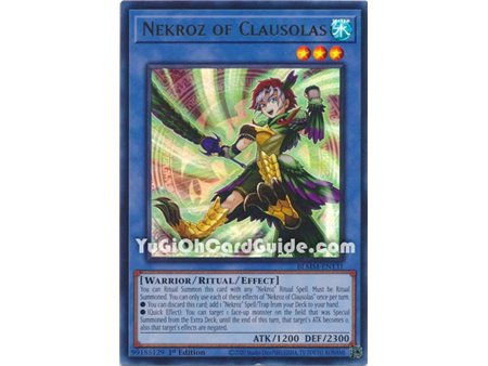 Nekroz of Clausolas (Ultra Rare)