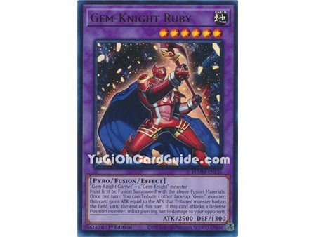 Gem-Knight Ruby (Ultra Rare)