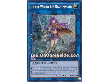 Lib the World Key Blademaster (Secret Rare)