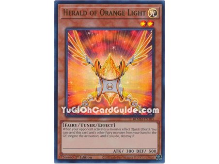 Herald of Orange Light (Starlight Rare)