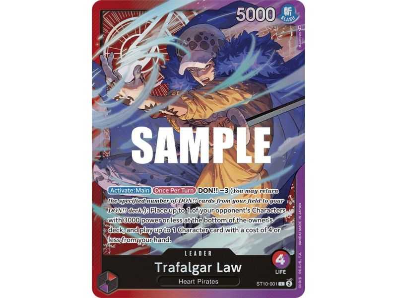 Trafalgar Law (Leader) – ONE PIECE DECKS | Carta ONE PIECE en México