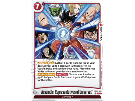 Assemble, Representatives of Universe 7 (Common)