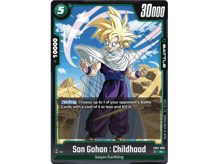 Son Gohan : Childhooh (Rare)