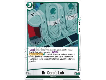 Dr. Gero's Lab (Rare)