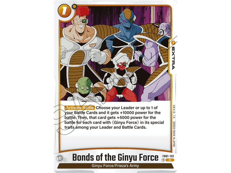 Bonds of the Ginyu Force (Rare)