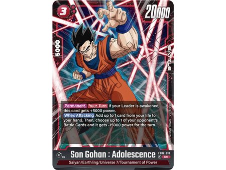 Son Gohan: Adolescence (Super Rare)