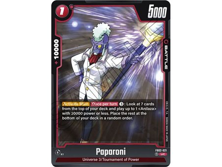 Paparoni (Uncommon)