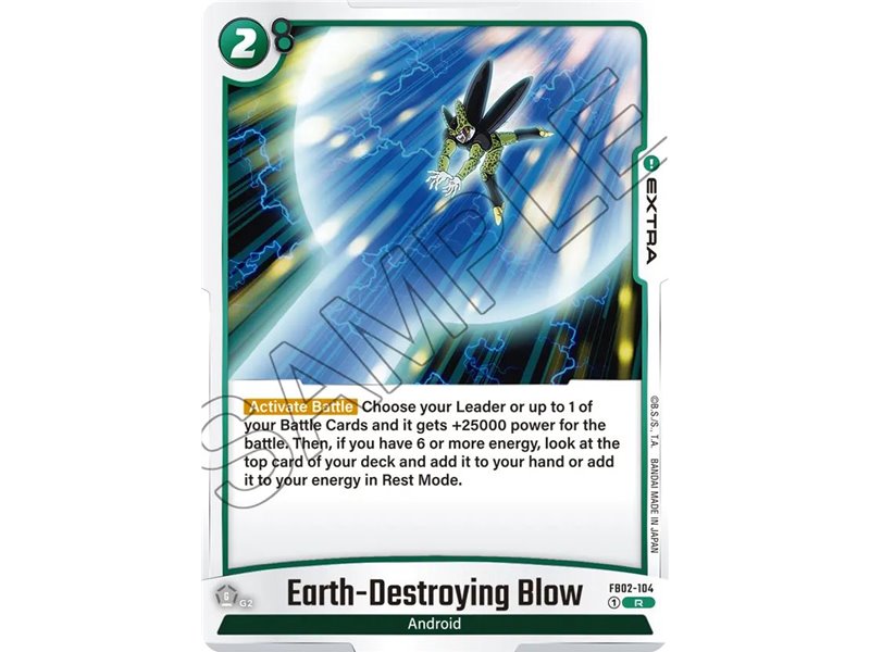 Earth-Destroying Blow (Rare)