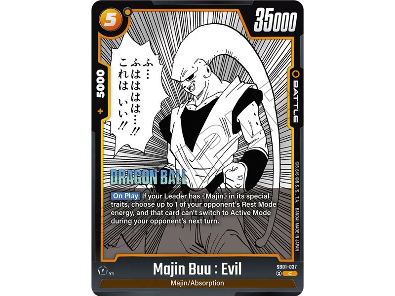 Majin Buu : Evil (Common)
