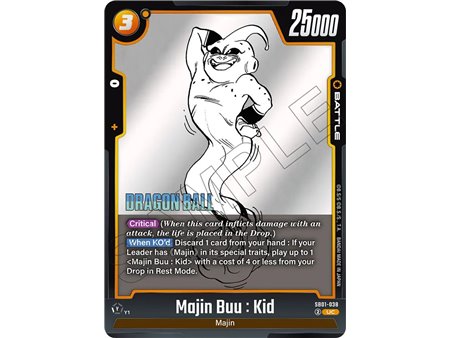 Majin Buu : Kid (Uncommon)