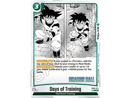 Days of Training (Uncommon)