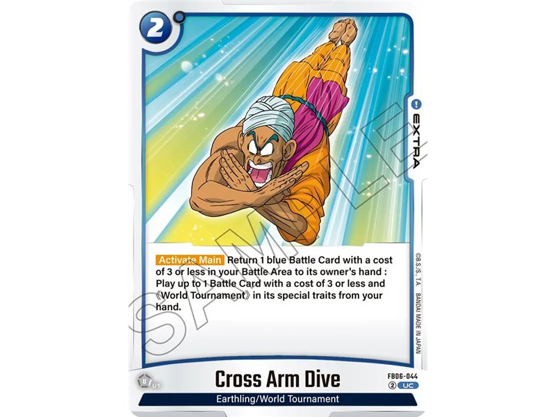 Cross Arm Dive (Uncommon)