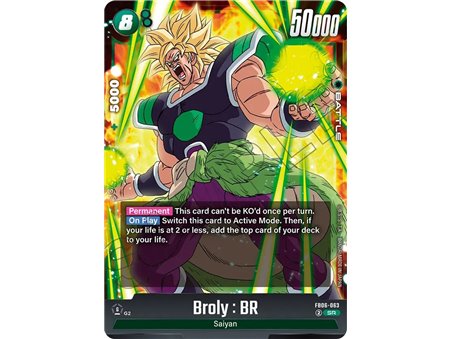Broly : BR (Super Rare)