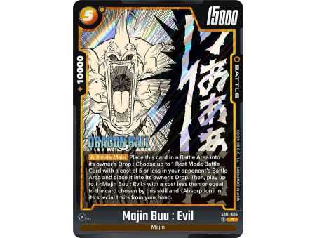 Majin Buu : Evil (Rare) – SB01 Manga Booster | Carta DRAGON BALL en México