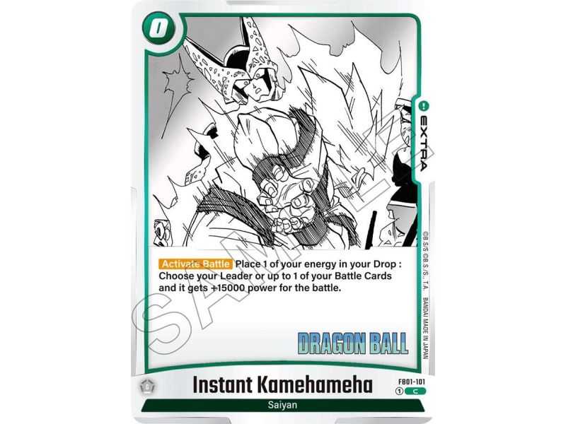 Instant Kamehameha (Common) – SB01 Manga Booster | Carta DRAGON BALL en México