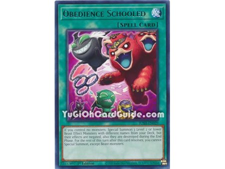 Obedience Schooled (Rare)