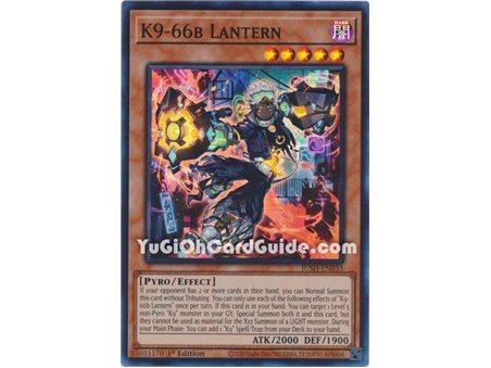 K9-66b Lantern (Super Rare)