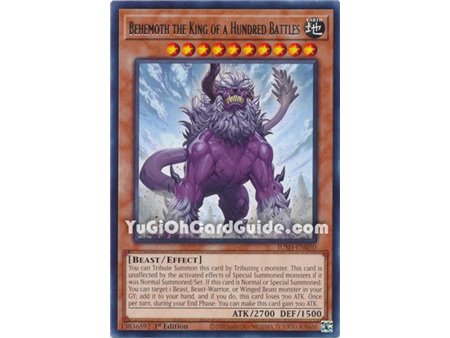 Behemoth the King of a Hundred Battles (Rare)
