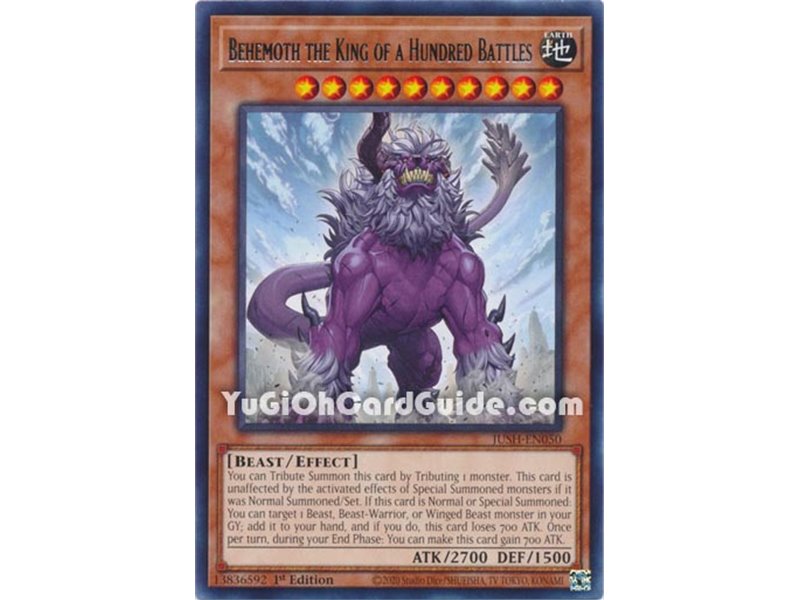 Behemoth the King of a Hundred Battles (Super Rare)
