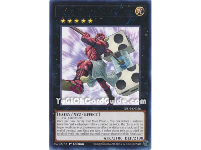 Number 67: Pair-a-Dice Smasher (Super Rare)