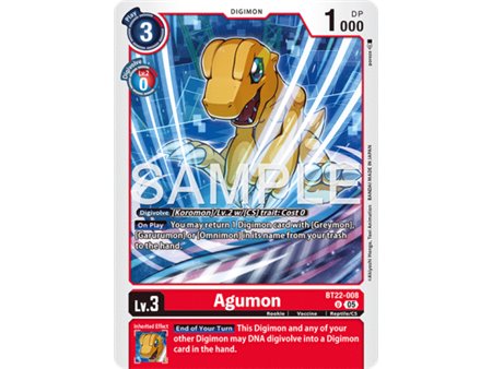 Agumon (Uncommon)