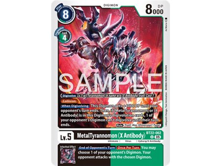 MetalTyrannomon (X Antibody) (Uncommon)