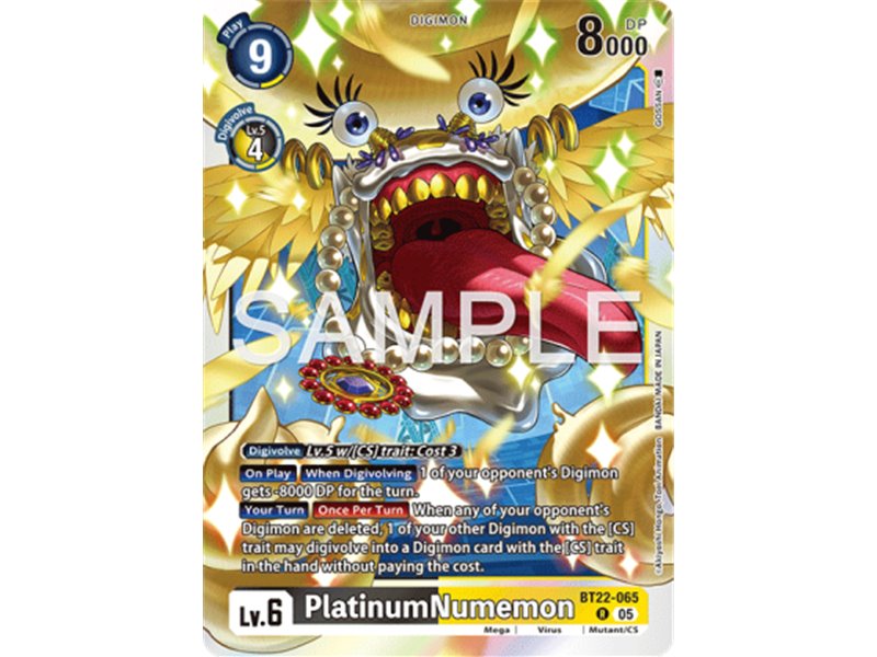 PlatinumNumemon (Rare)