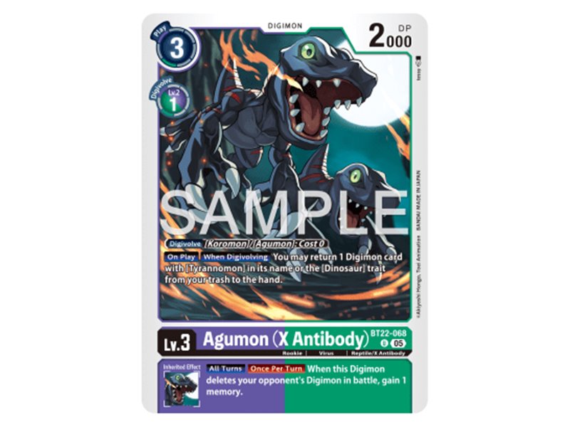 Agumon (X Antibody) (Uncommon)