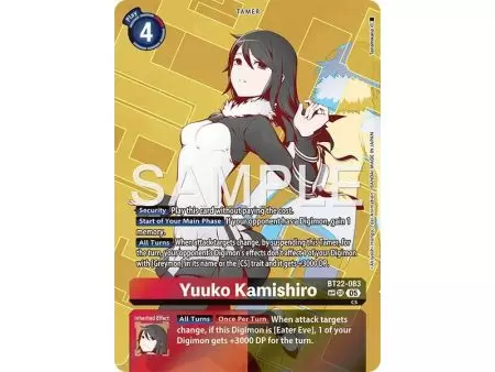 Yuuko Kamishiro (SP) – BT22 Cyber Eden | Carta DIGIMON en México