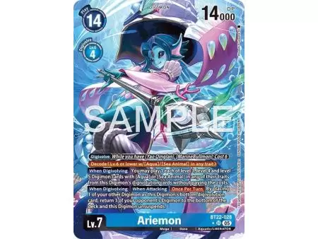 Ariemon (Alternate Art) – BT22 Cyber Eden | Carta DIGIMON en México