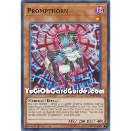 Promprhorn (Common) – 2019 Gold Sarcophagus Mega Pack | Carta YUGIOH en México