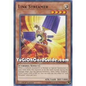Link Streamer (Common) – 2019 Gold Sarcophagus Mega Pack | Carta YUGIOH en México