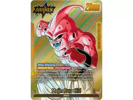 Majin Buu : Evil (Leader) (Gold) – SB01 Manga Booster | Carta DRAGON BALL en México