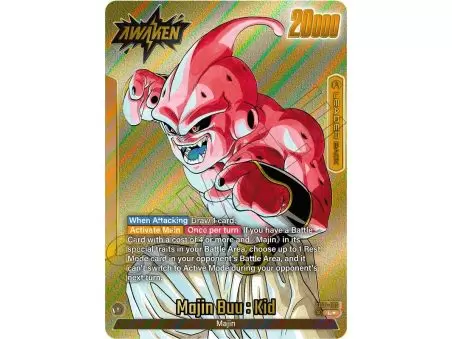 Majin Buu : Evil (Leader) (Gold) – SB01 Manga Booster | Carta DRAGON BALL en México