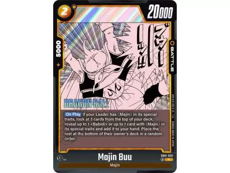 Majin Buu (Rare) – SB01 Manga Booster | Carta DRAGON BALL en México
