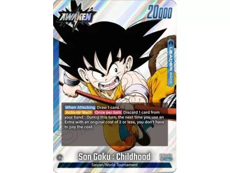 Son Goku : Childhood (Leader) – SB01 Manga Booster | Carta DRAGON BALL en México