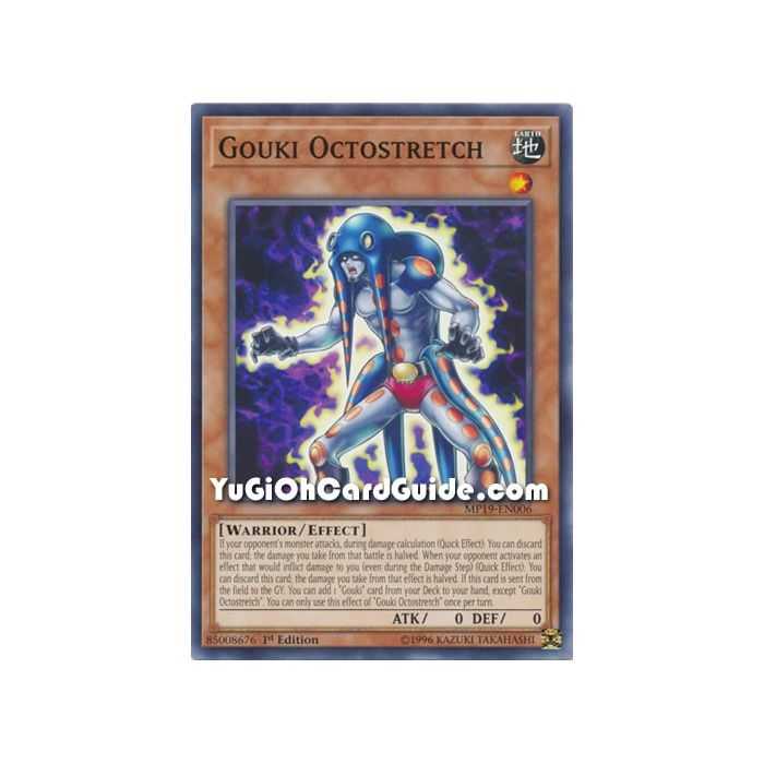 Gouki Octostretch (Common) – 2019 Gold Sarcophagus Mega Pack | Carta YUGIOH en México
