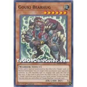 Gouki Bearhug (Common) – 2019 Gold Sarcophagus Mega Pack | Carta YUGIOH en México