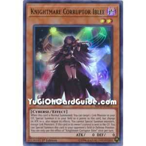 Knightmare Corruptor Iblee (Ultra Rare) – 2019 Gold Sarcophagus Mega Pack | Carta YUGIOH en México