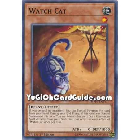 Watch Cat (Common) – 2019 Gold Sarcophagus Mega Pack | Carta YUGIOH en México