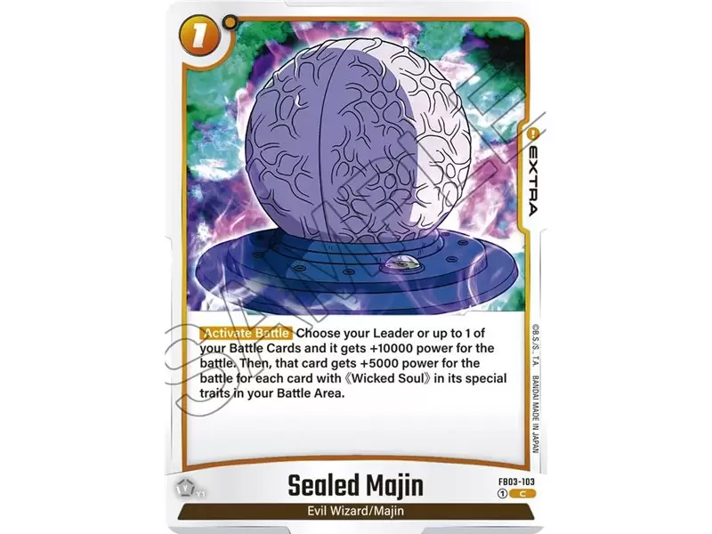 Sealed Majin (Common)