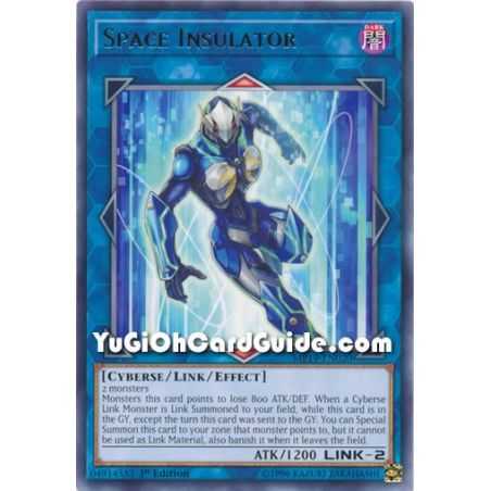 Space Insulator (Rare) – 2019 Gold Sarcophagus Mega Pack | Carta YUGIOH en México