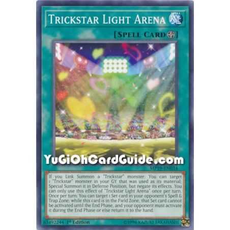 Trickstar Light Arena (Common) – 2019 Gold Sarcophagus Mega Pack | Carta YUGIOH en México