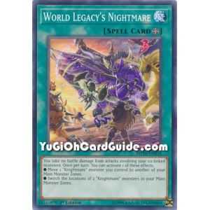 World Legacys Nightmare (Common) – 2019 Gold Sarcophagus Mega Pack | Carta YUGIOH en México