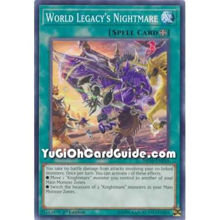 World Legacys Nightmare (Common) – 2019 Gold Sarcophagus Mega Pack | Carta YUGIOH en México
