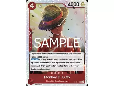 Monkey. D. Luffy (Super Rare)