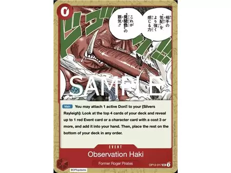 Color of Observation Haki (Uncommon)