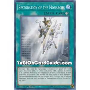 Restoration of the Monarchs (Common) – 2019 Gold Sarcophagus Mega Pack | Carta YUGIOH en México