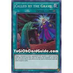 Called by the Grave (Prismatic Secret Rare) – 2019 Gold Sarcophagus Mega Pack | Carta YUGIOH en México